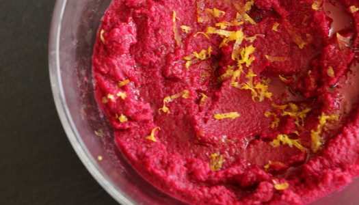 Roasted Red Beet Hummus