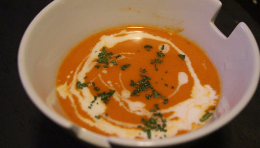 Roasted Red Pepper and Coconut Soup