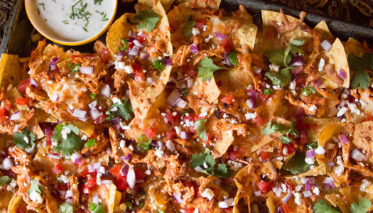 Butter Chicken Nachos