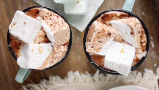 Creamy Cardamom Hot Chocolate